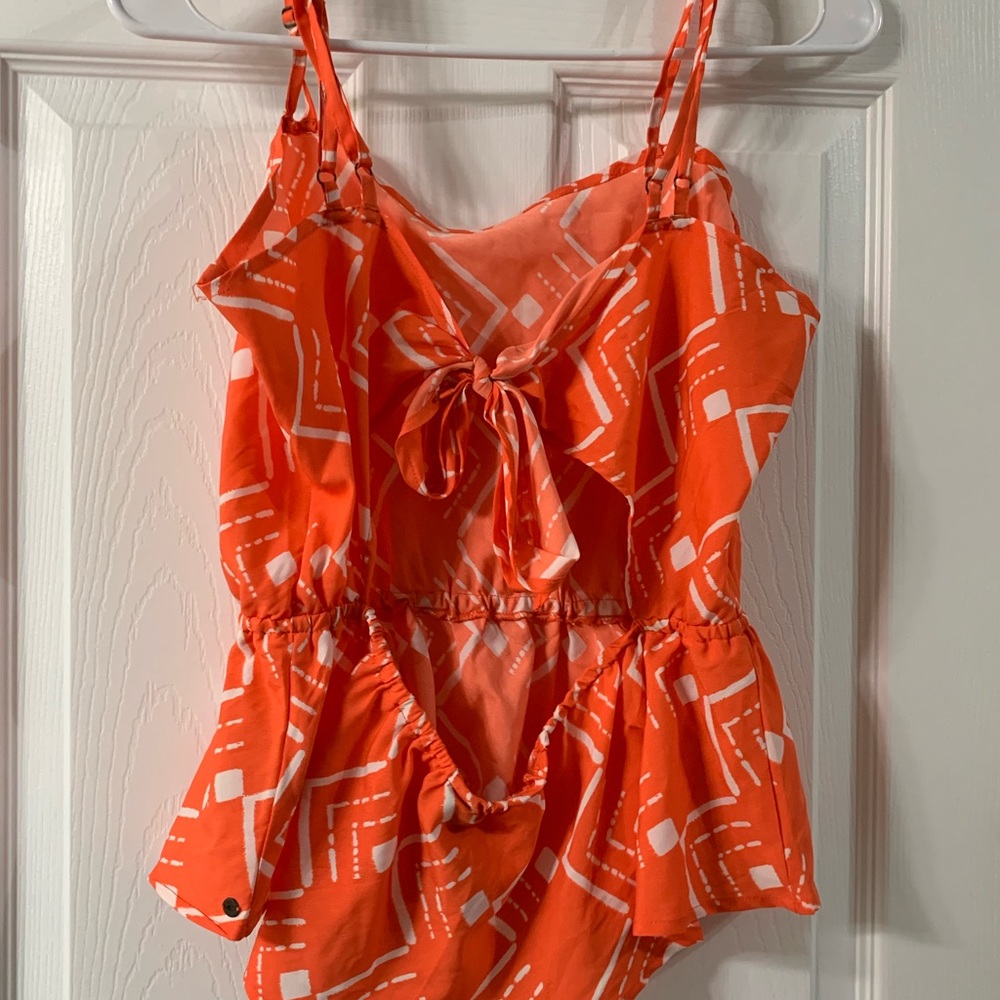 O’Neil open back tie top